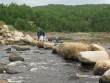 Traversée de la rivière Port-au-Saumon 