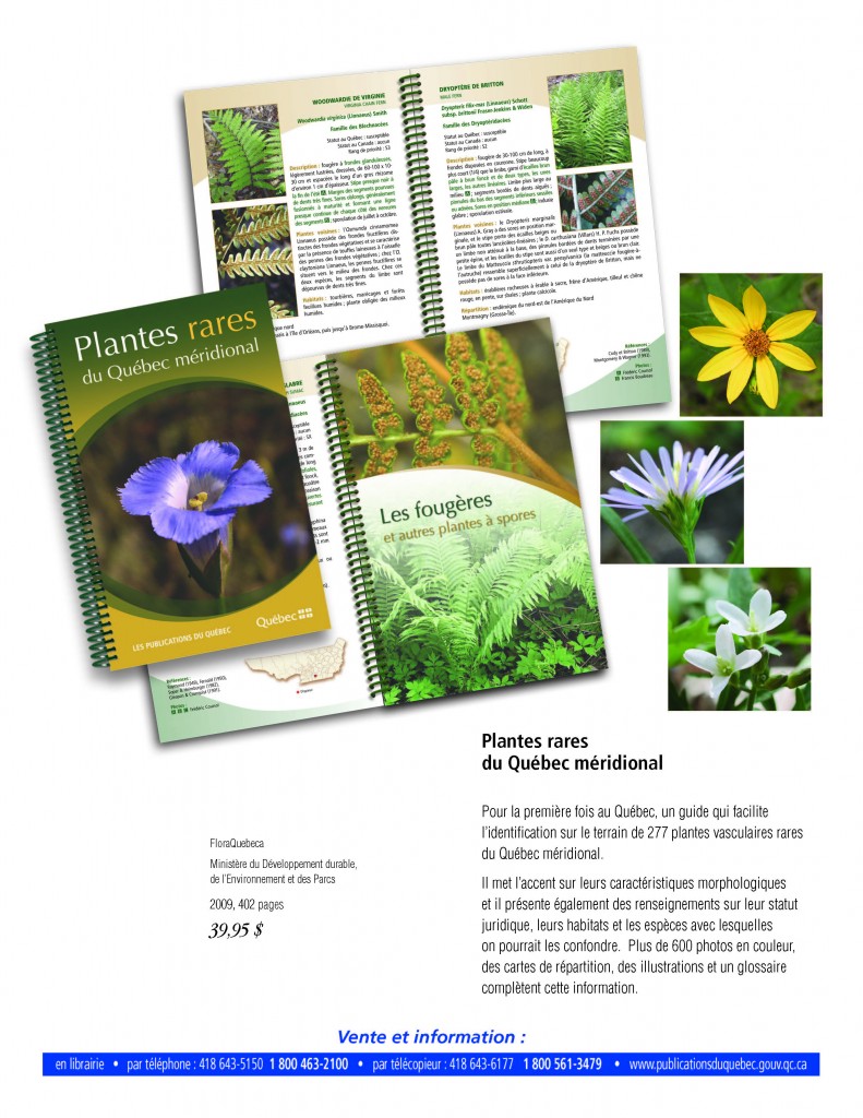 plantes rares qc méridional 2009